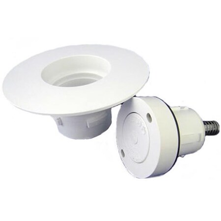 Omnisports 0.56 in. TurboClean Retro-Fit Adapter with Internal - White OM3112039